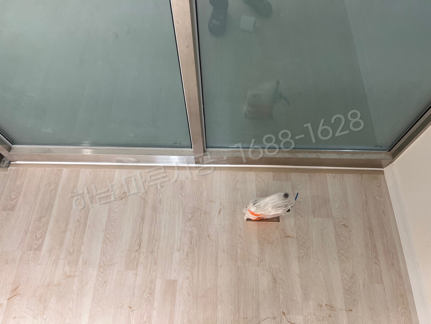하남 광암동 강화마루 동화 클릭S 오크 상가 바닥공사 마루시공업체 시공 후