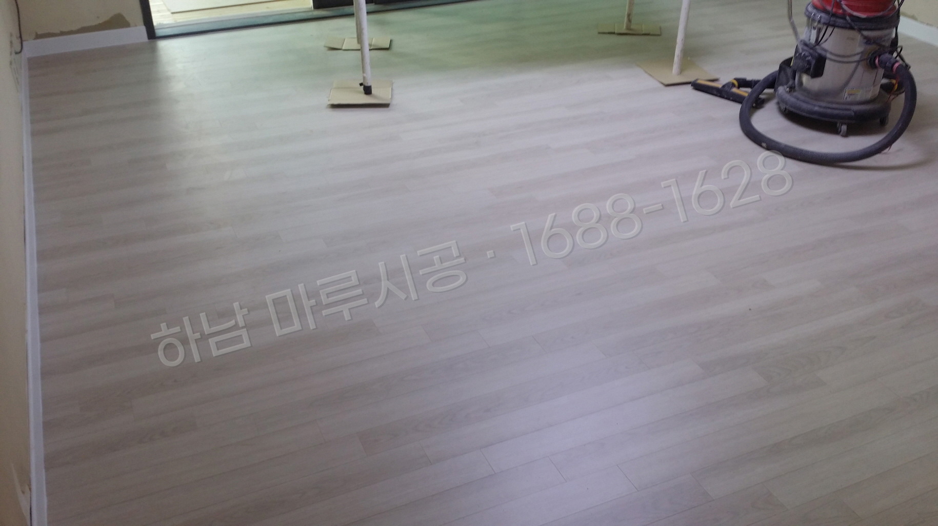 하남 당정동 강마루 한솔 울트라 블랑화이트오크 단독주택 바닥공사 마루시공업체 시공 후
