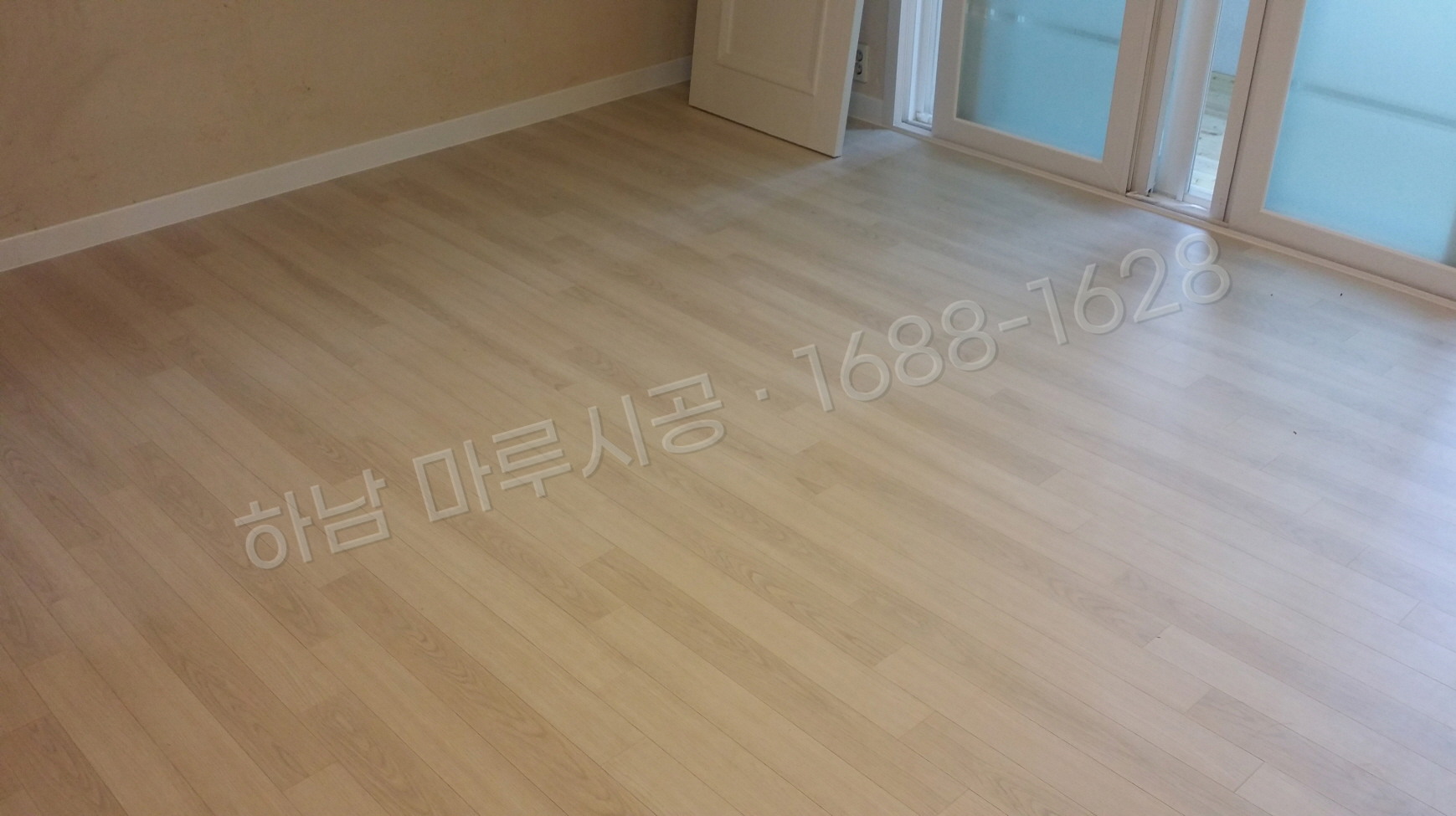 하남 당정동 강마루 한솔 울트라 블랑화이트오크 단독주택 바닥공사 마루시공업체 시공 후
