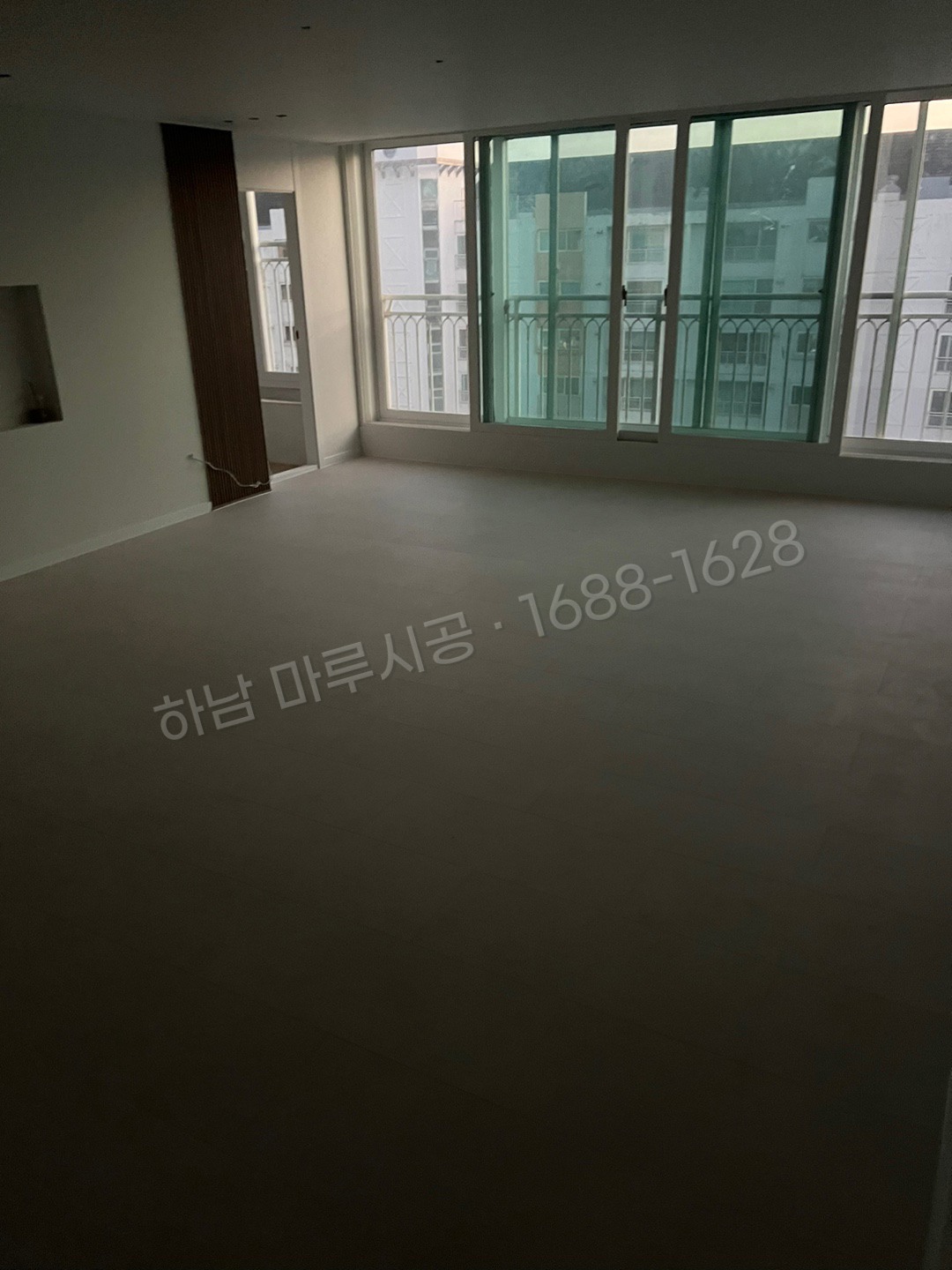 하남 바닥공사 마루시공업체 시공 후